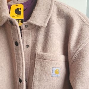 *(SOLD)* Carhartt Brushed Fleece Shirt Jacket
